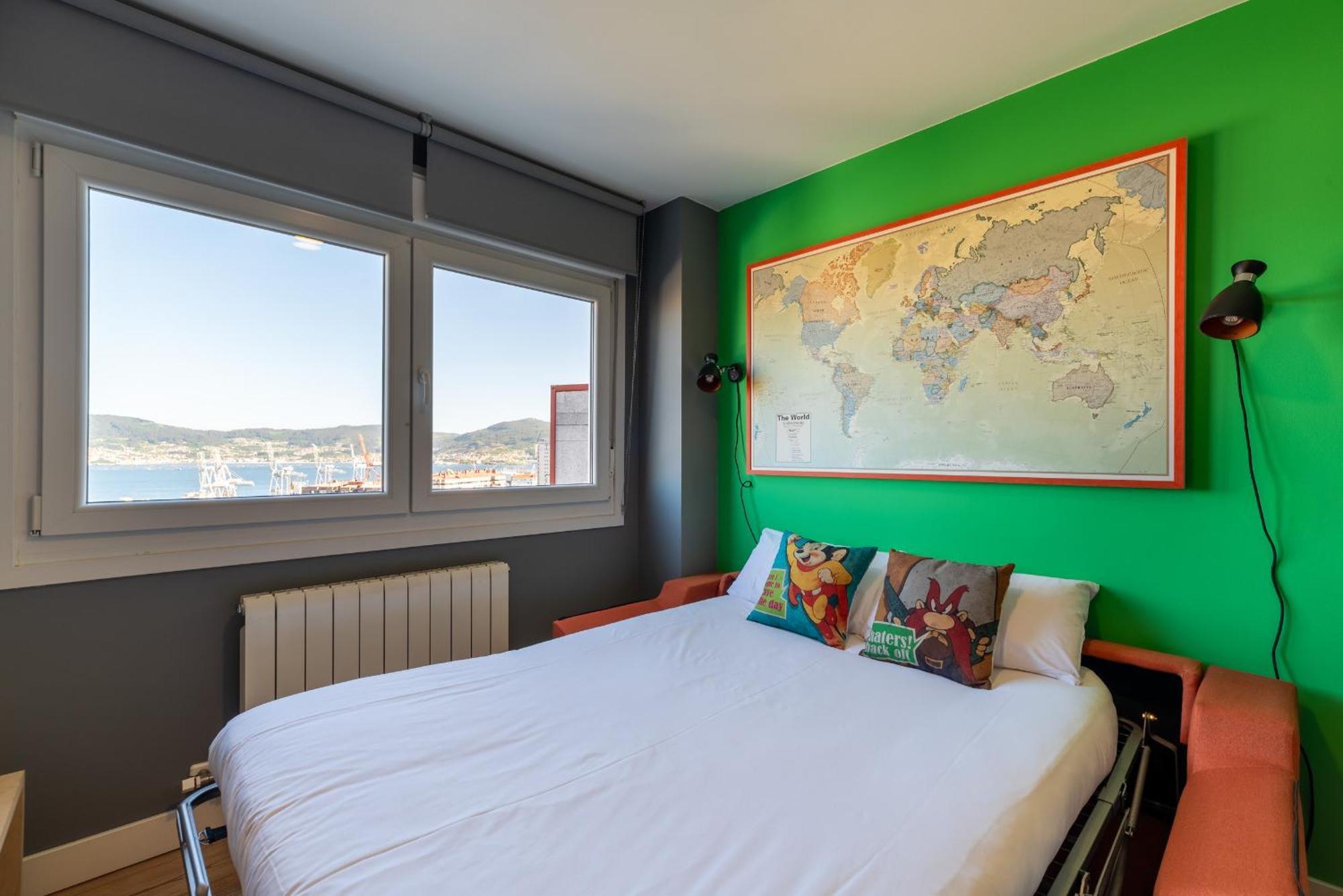 Apartamento Vistas Ria Con Parking Vigo Eksteriør billede